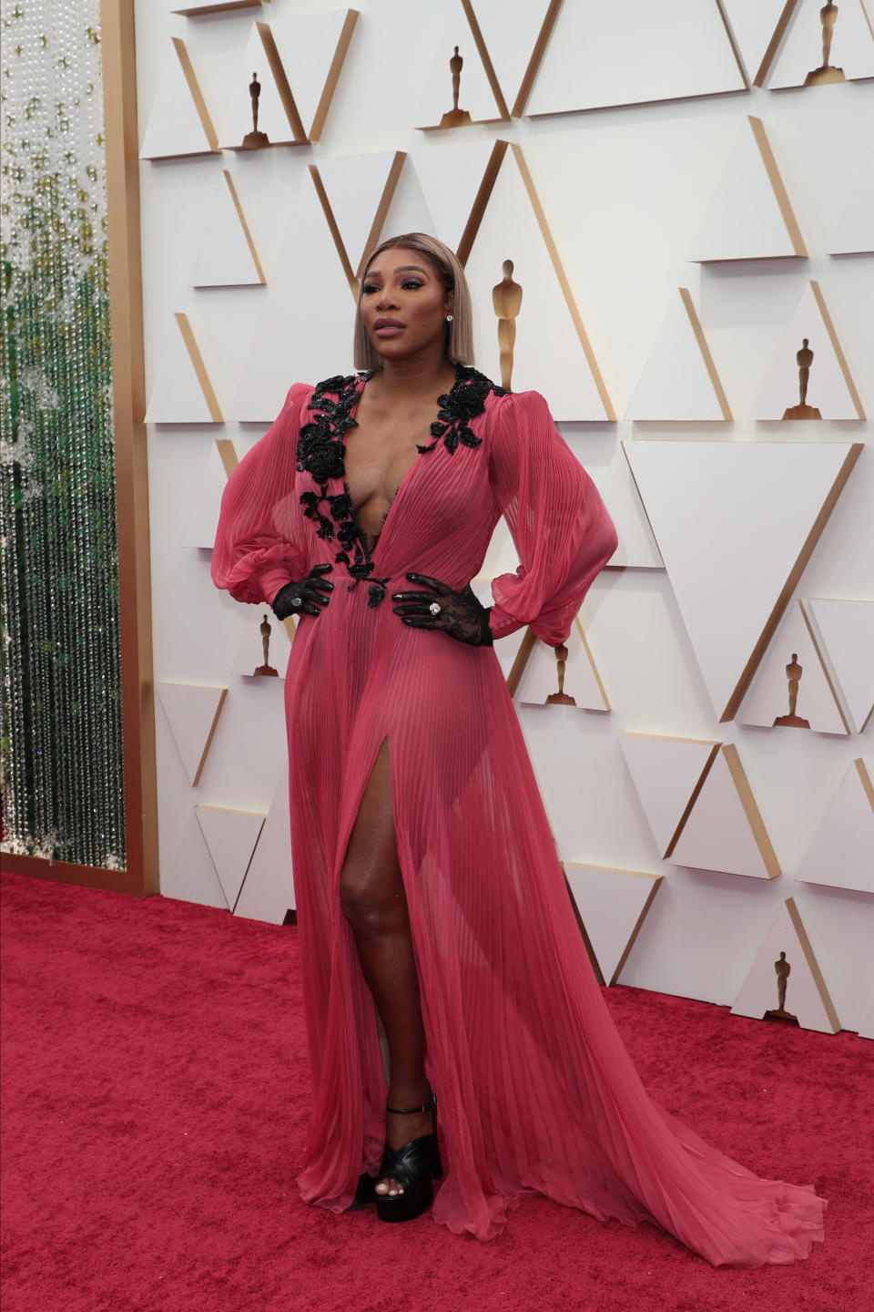 Serena Williams on the Oscars Red Carpet 2022