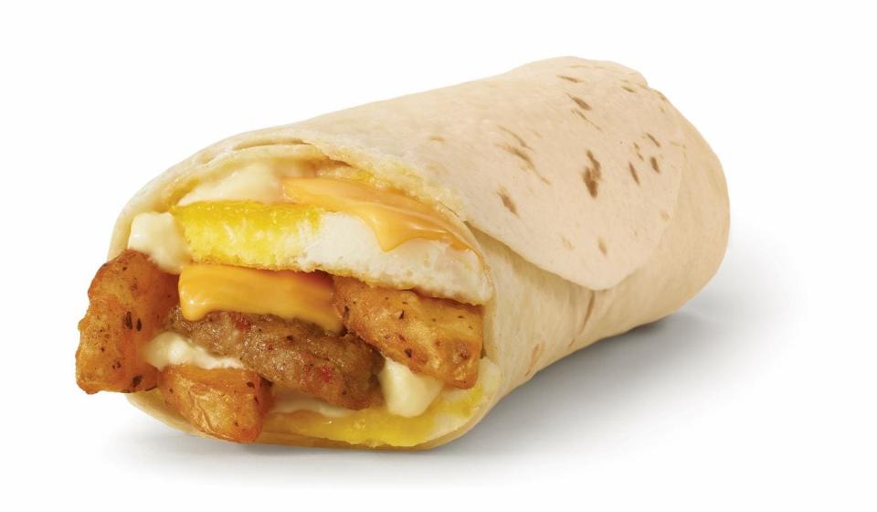 Wendy's new breakfast burrito will be available to customers at select restaurant locations across the country starting Tuesday, May 21. The fast-food chain also announced a new combo meal, which includes a choice between two English muffin sandwiches and a side of seasoned potatoes.