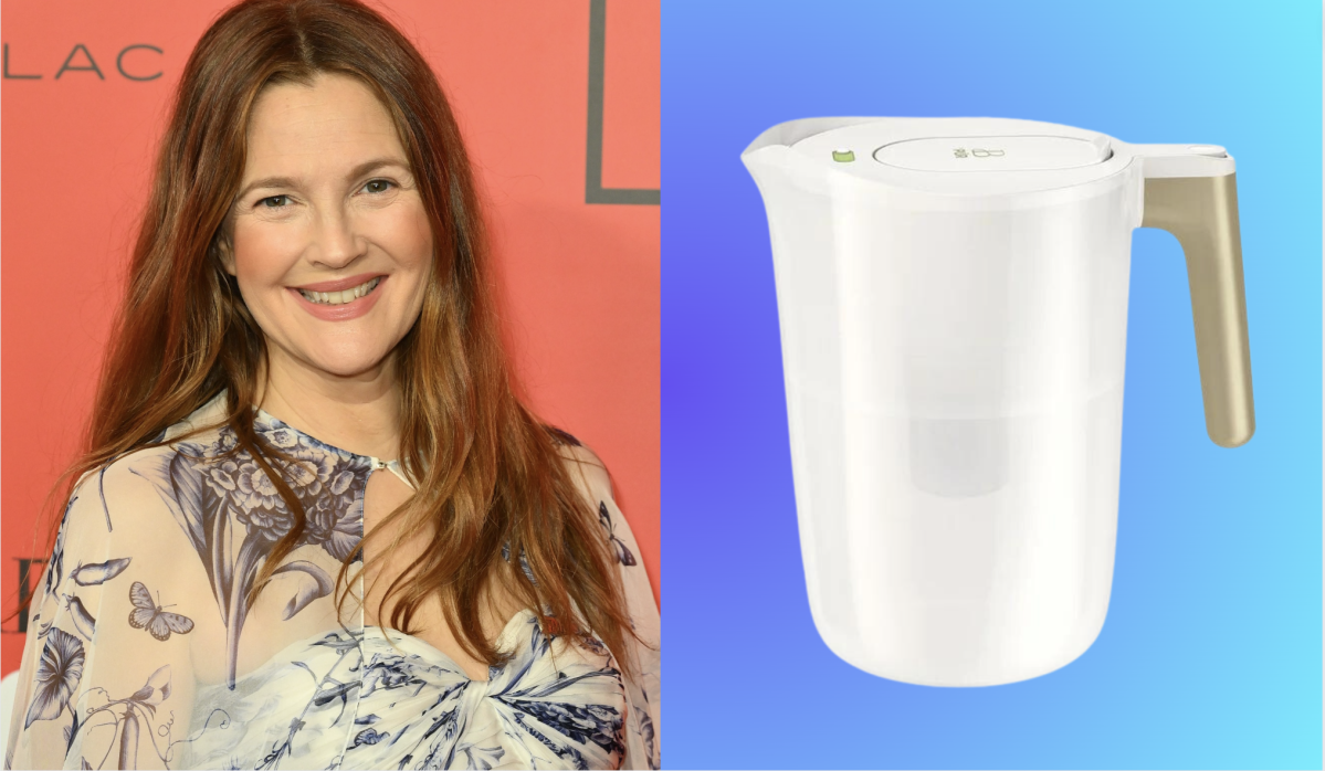 Drew Barrymore Added the Cutest Water Pitcher With Filtration to Her  Kitchen Line