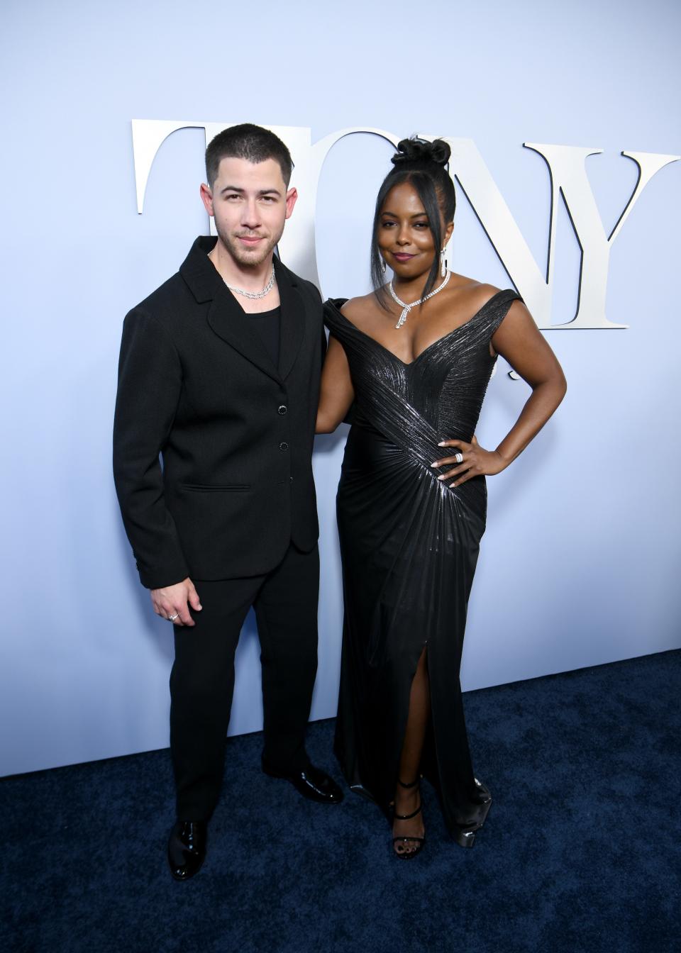 Nick Jonas and Adrienne Warren