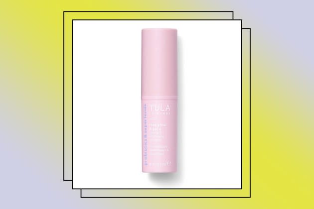  TULA Skin Care Eye Balm Glow & Get It - Dark Circle Treatment,  Instantly Hydrate and Brighten Undereye Area, Portable and Perfect to Use  On-the-go, 0.35 oz. : Beauty & Personal