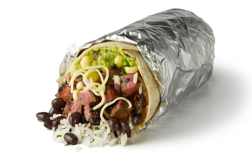 <p>Beth Galton/Chipotle Mexican Grill </p> Burrito