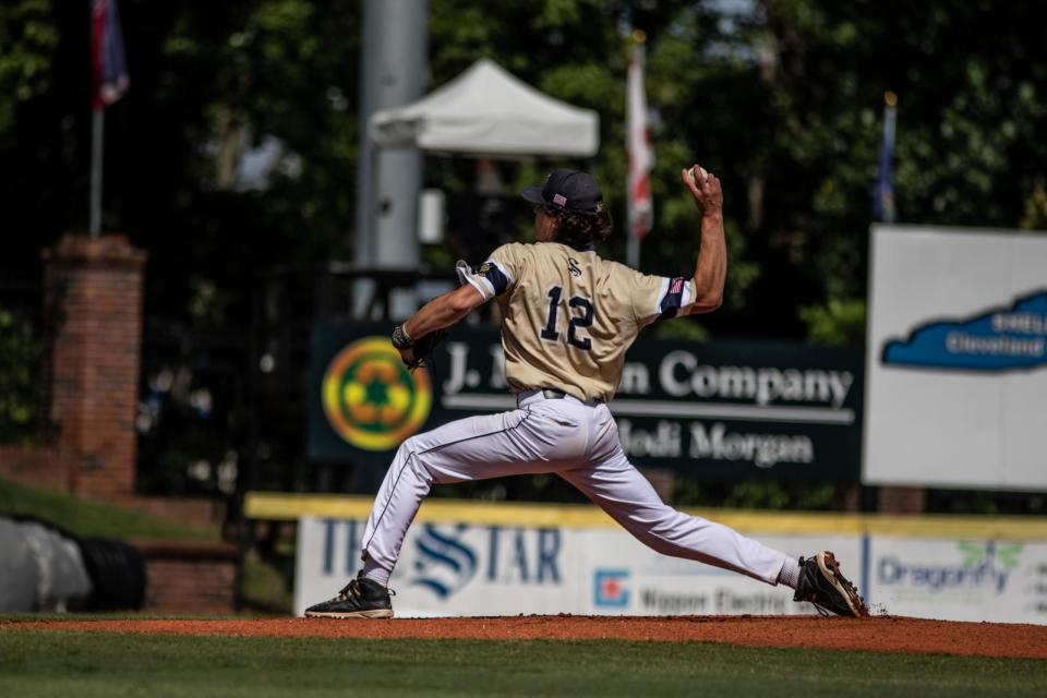 Shrewsbury Post 397 pitcher Rocco Hickson.