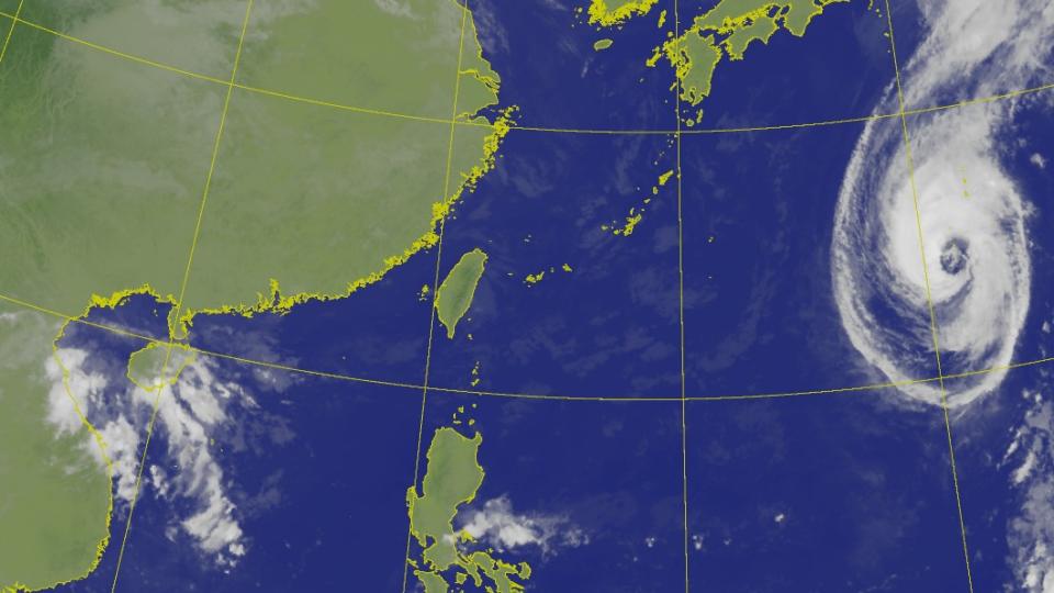 今（28）日起東北季風增強。（圖／氣象局）