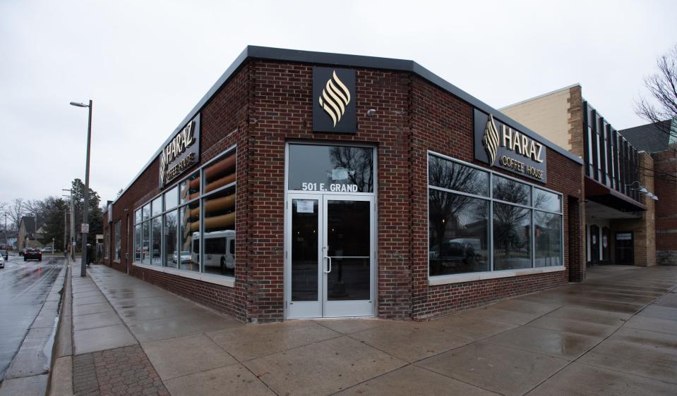 The future home of Harah Coffee House in downtown East Lansing, pictured Friday, March 8, 2024.