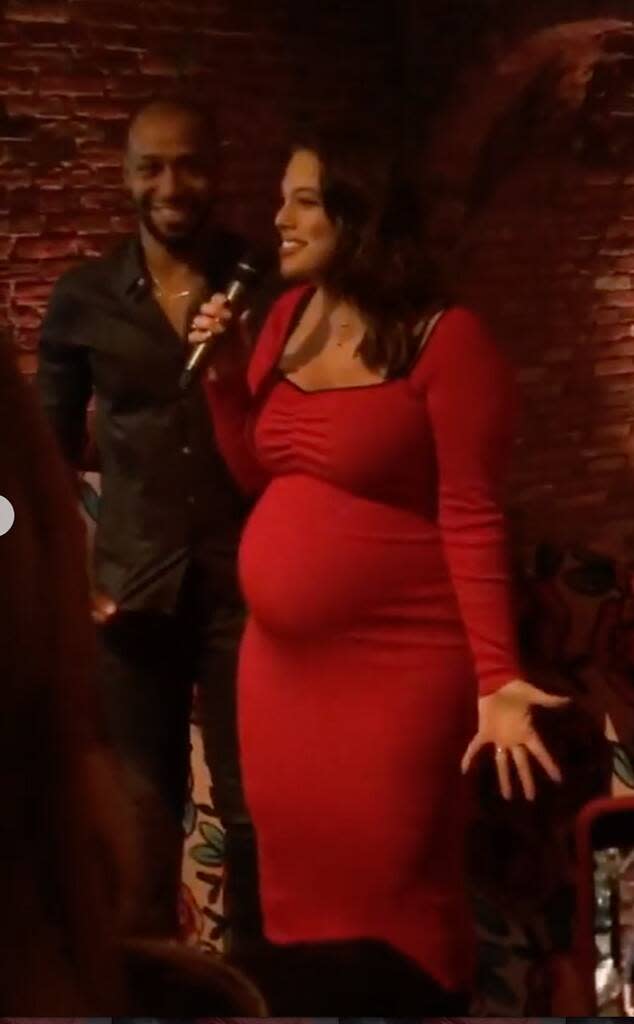 Ashley Graham, Justin Ervin, Baby Shower