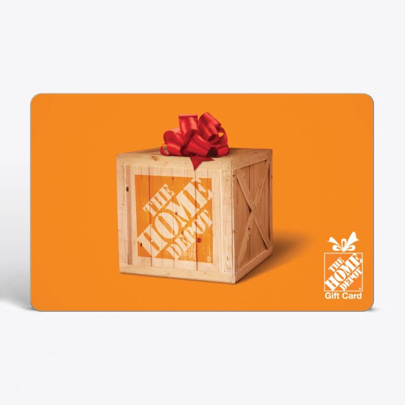 11) Home Depot Gift Card