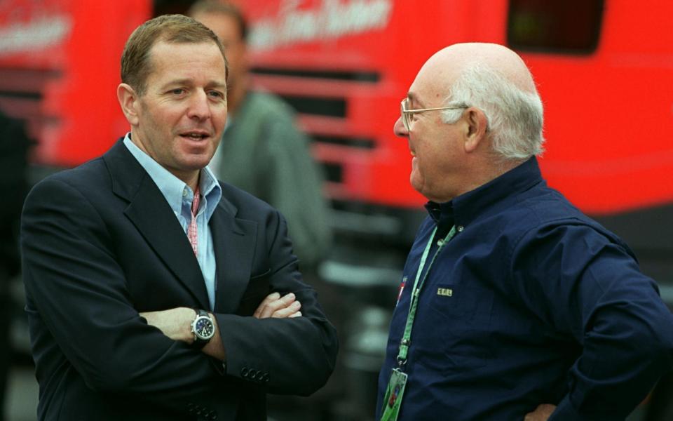 Martin Brundle would have loved for his partnership with Murray Walker to have gone on longer - John Marsh/EMPICS Sport