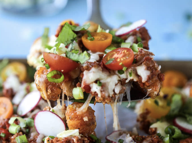 Sloppy Joe Sheet Pan Totchos