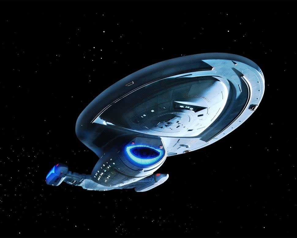 Voyager starship. 