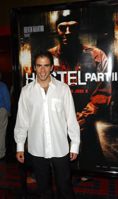 Eli Roth at the Los Angeles premiere of Hostel: Part II