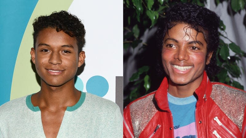 Jaafar Jackson and Michael Jackson 