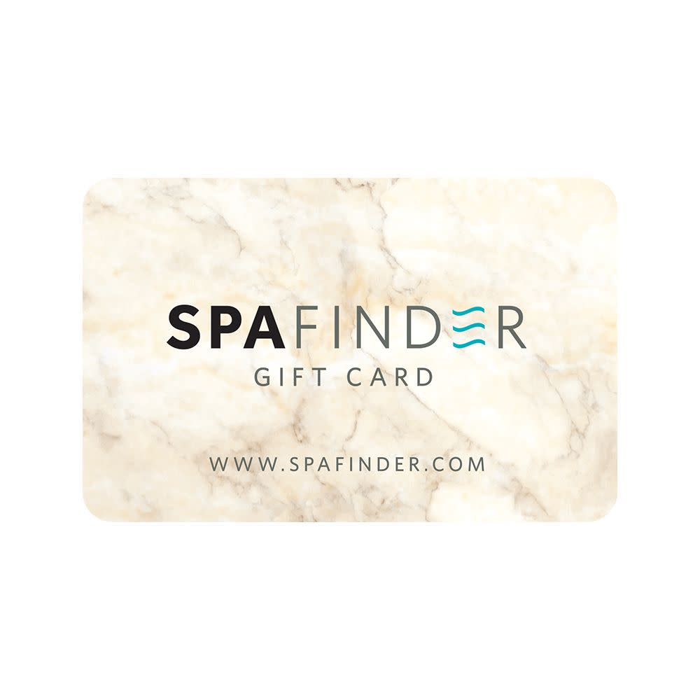 <p><a href="https://go.redirectingat.com?id=74968X1596630&url=https%3A%2F%2Fwww.spafinder.com%2Fbuy-gift-cards&sref=https%3A%2F%2Fwww.redbookmag.com%2Flife%2Fg60686918%2Fmothers-day-gifts-for-wif1%2F" rel="nofollow noopener" target="_blank" data-ylk="slk:Shop Now;elm:context_link;itc:0;sec:content-canvas" class="link rapid-noclick-resp">Shop Now</a></p><p>Spa Gift Card</p><p>Spa Finder</p><p>$50.00</p>