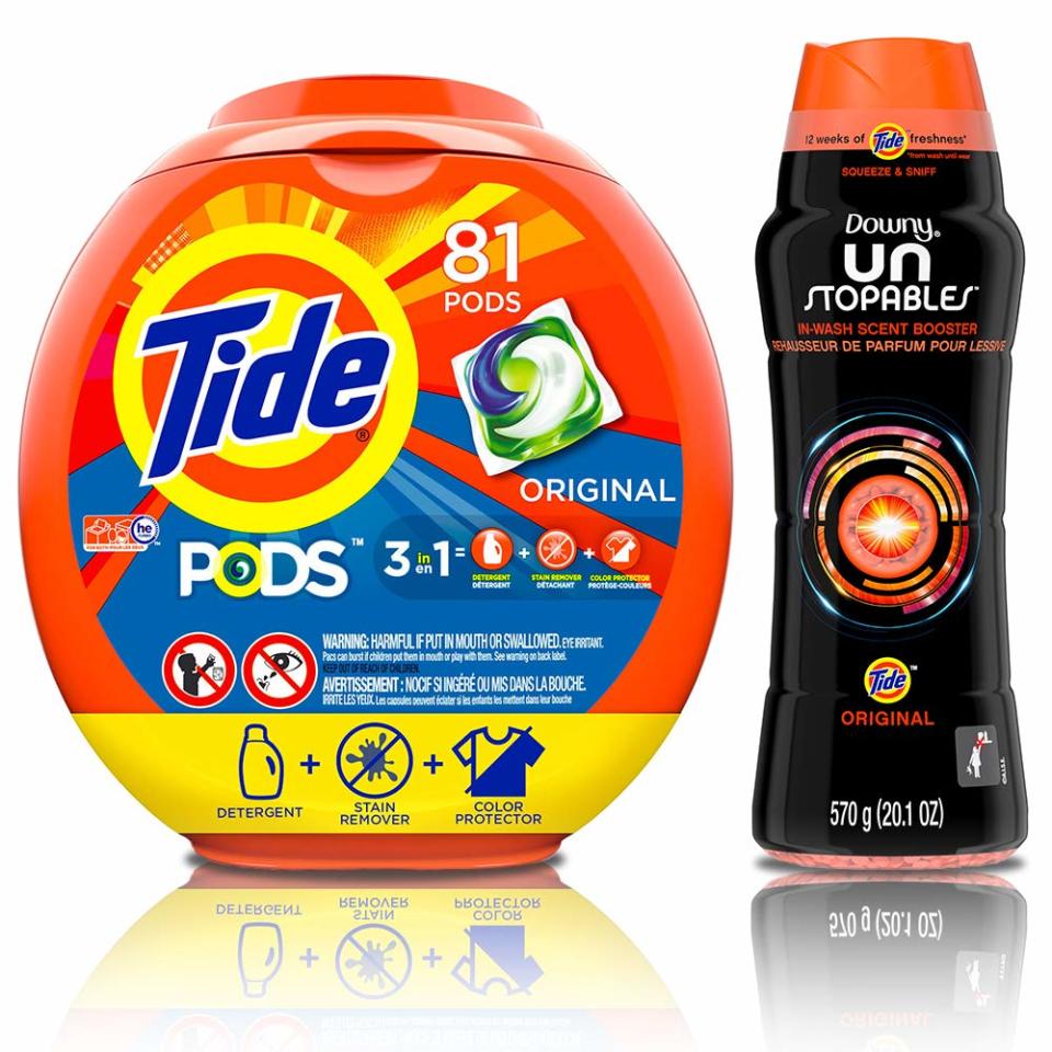 Tide Pods HE Turbo Laundry Detergent Packs, Original Scent (Photo: Amazon)