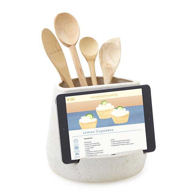 Kitchen Utensil and Tablet Holder