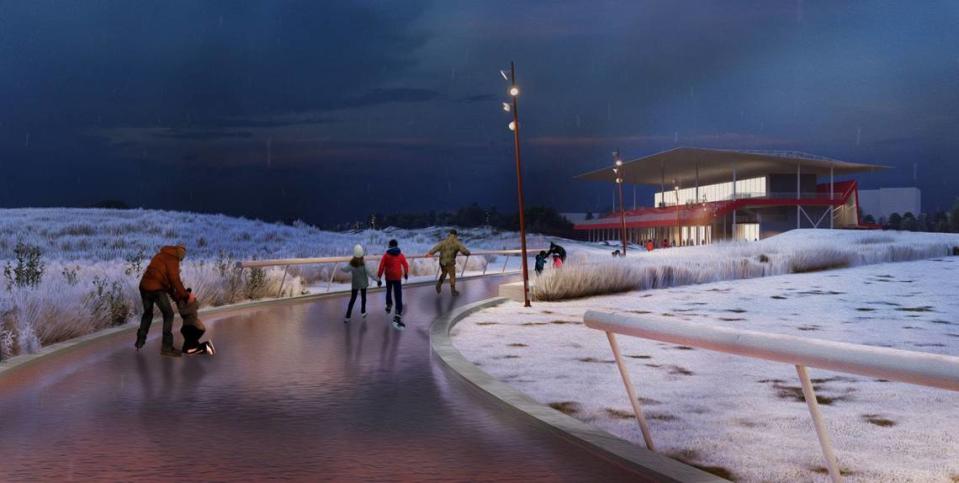 Port suggested that an ice rink be set up at Expo Idaho in the winter.