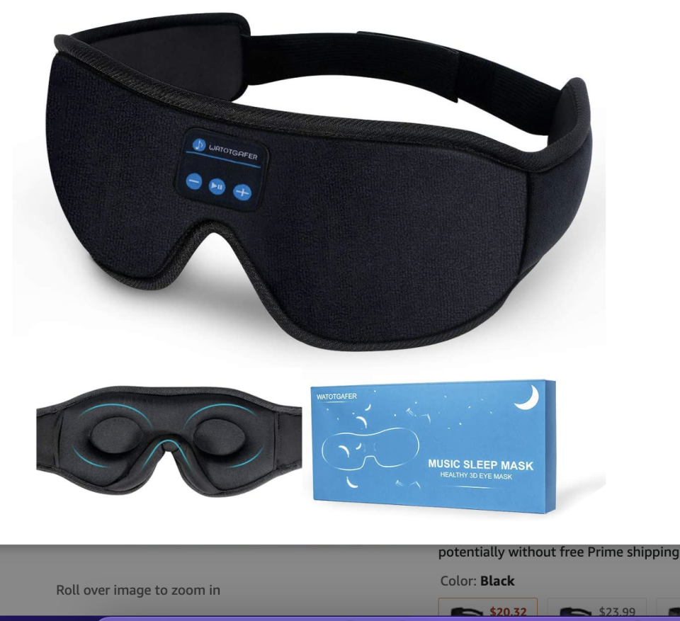 35) Bluetooth Sleep Mask