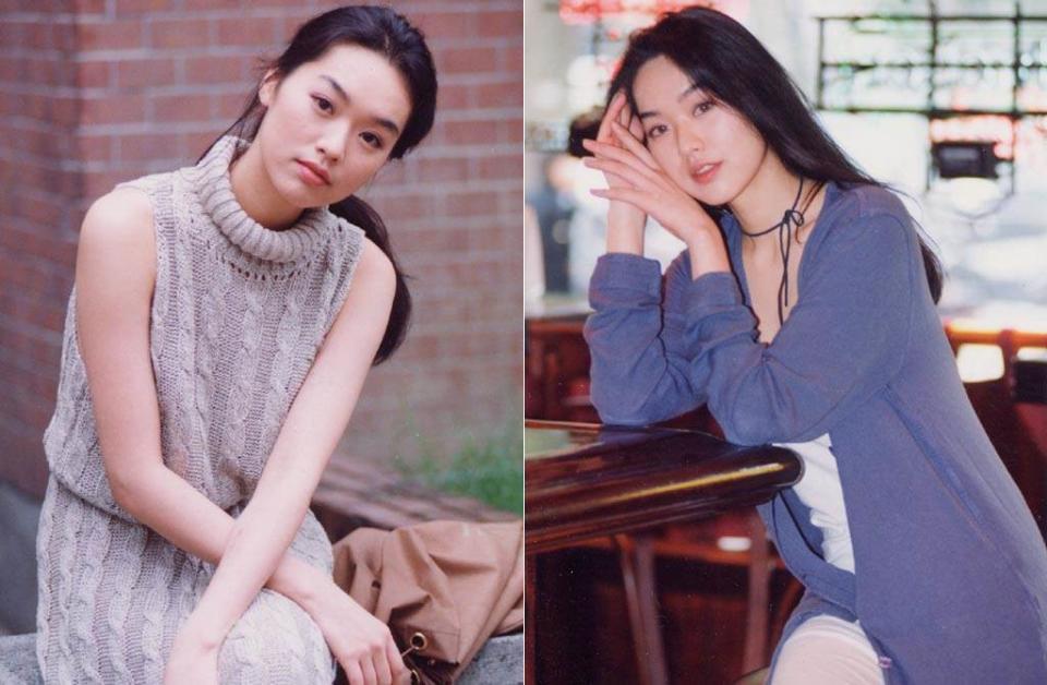 王靜瑩15歲就因美貌被相中出道，被認為是台灣初代超模代表人物。(中時資料照片)