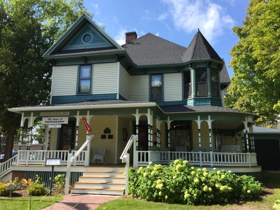 Charlevoix Historical Society headquarters, The Harsha House, on State Street.