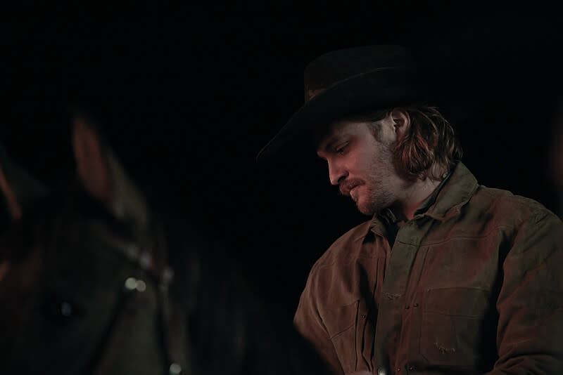 Luke Grimes as Kayce Dutton on Yellowstone. 