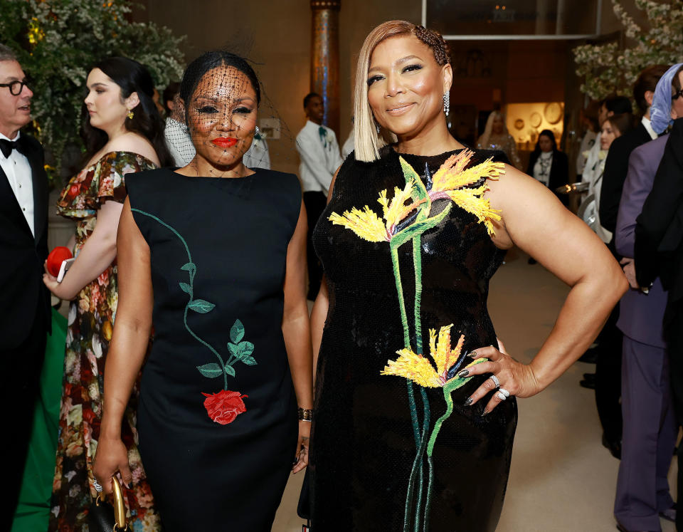 Queen Latifah Joined by Longtime Partner Eboni Nichols at 2024 Met Gala