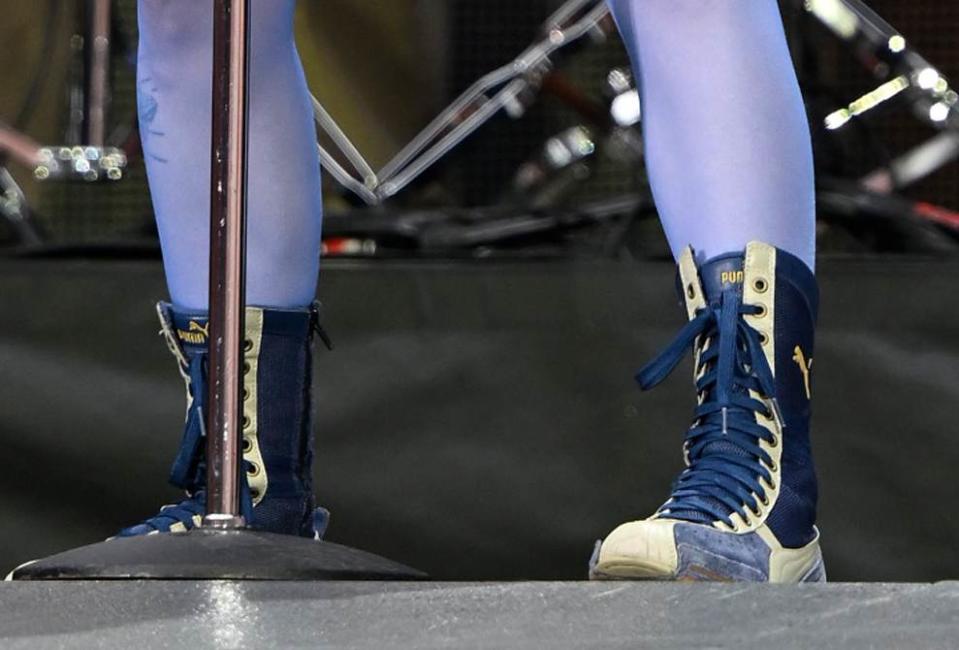 Hayley Williams, Paramore, 'Taylor Swift The Eras Tour,' Puma, boxing, boots, Amsterdam, concert