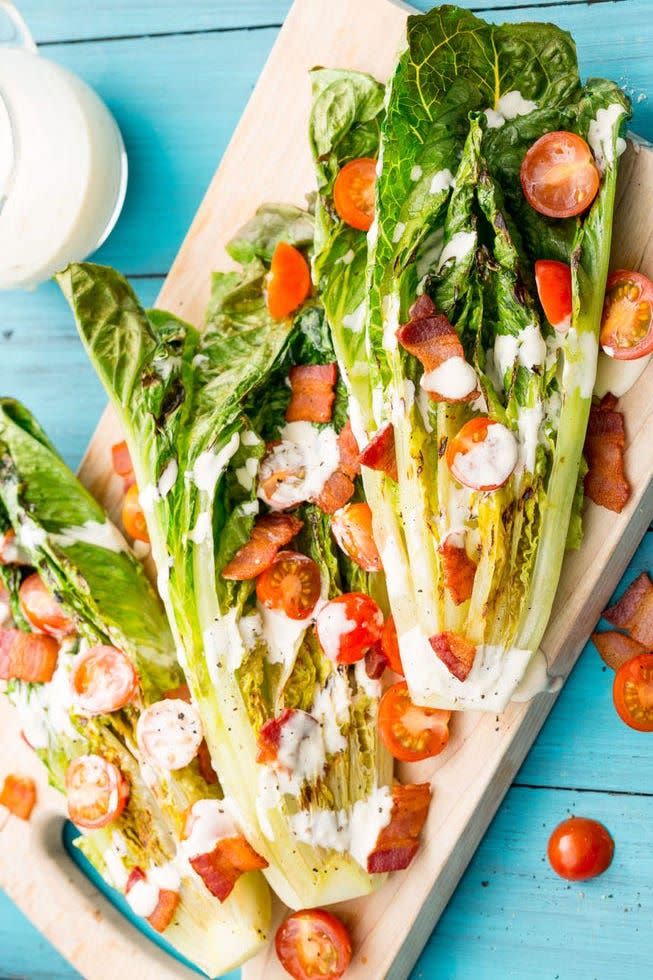 Grilled Romaine Caesar Wedge