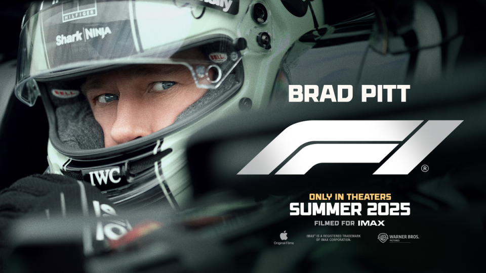 Brad Pitt in ‘F1’ (Apple TV+)