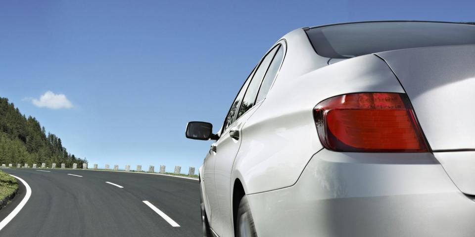 car on highway