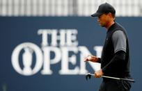 Golf - The 147th Open Championship - Carnoustie, Britain - July 20, 2018 Tiger Woods of the U.S. during the second round REUTERS/Jason Cairnduff