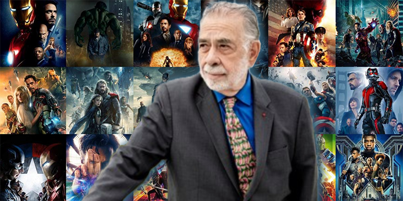 Francis Ford Coppola photo by Eric Vernazobres Marvel Cinematic Universe Scorsese despicable
