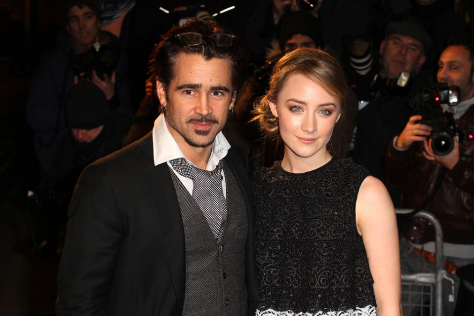 The Way Back UK Premiere 2010 Colin Farrell Saoirse Ronan