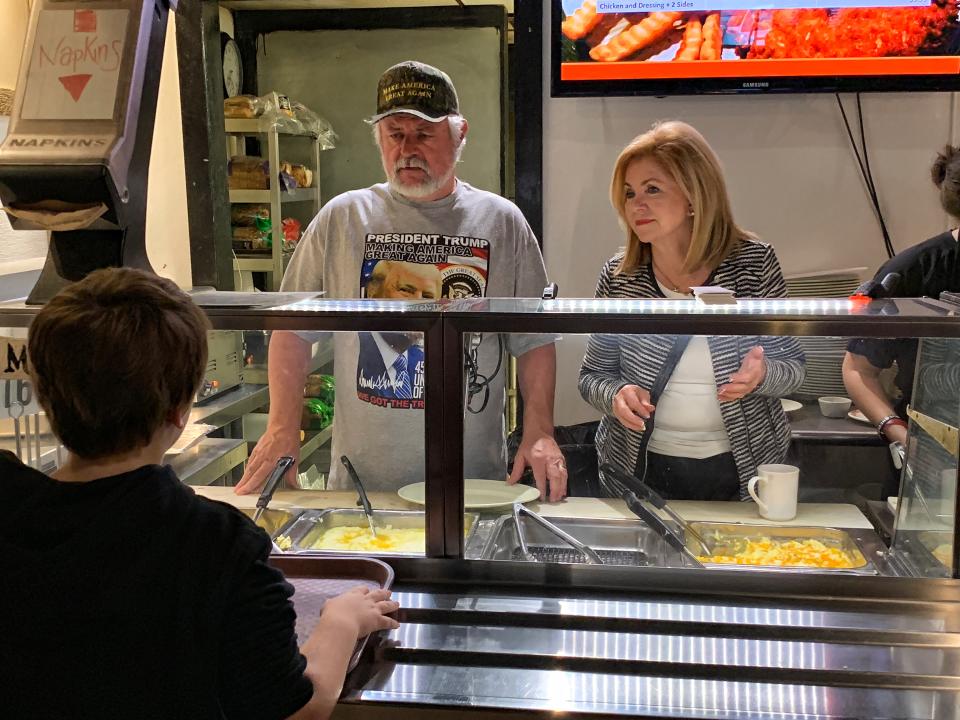 Rep. Marsha Blackburn, running for Tennessee’s open Senate seat, campaigns in Mount Juliet, Tenn. (Photo: Holly Bailey/Yahoo News)