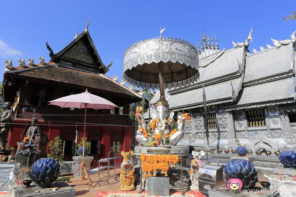 Wat Srisuphan,วัดศรีสุพรรณ,泰國,泰國住宿,泰國旅遊,清邁廟宇,清邁景點,素攀寺 @VIVIYU小世界