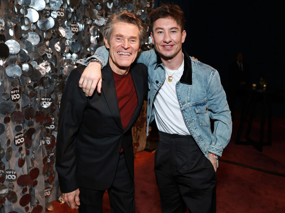 Willem Dafoe and Barry Keoghan