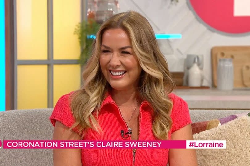 Coronation Street's Claire Sweeney on ITV's Lorraine