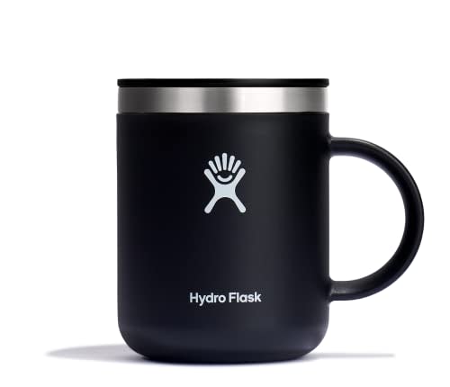 Hydro Flask Mug - Stainless Steel Reusable Tea Coffee Travel Mug - Vacuum Insulated, BPA-Free, Non-Toxic 12 oz (AMAZON)