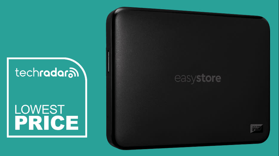  Wd easystore 5TB portable hard drive. 