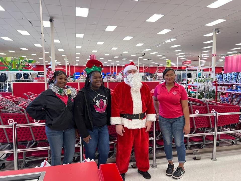 Women of the Glorious Hands, Inc. were treated to a $100 Shopping Spree for the girls mentorship program as part of the Target Heroes and Helpers Grant.
