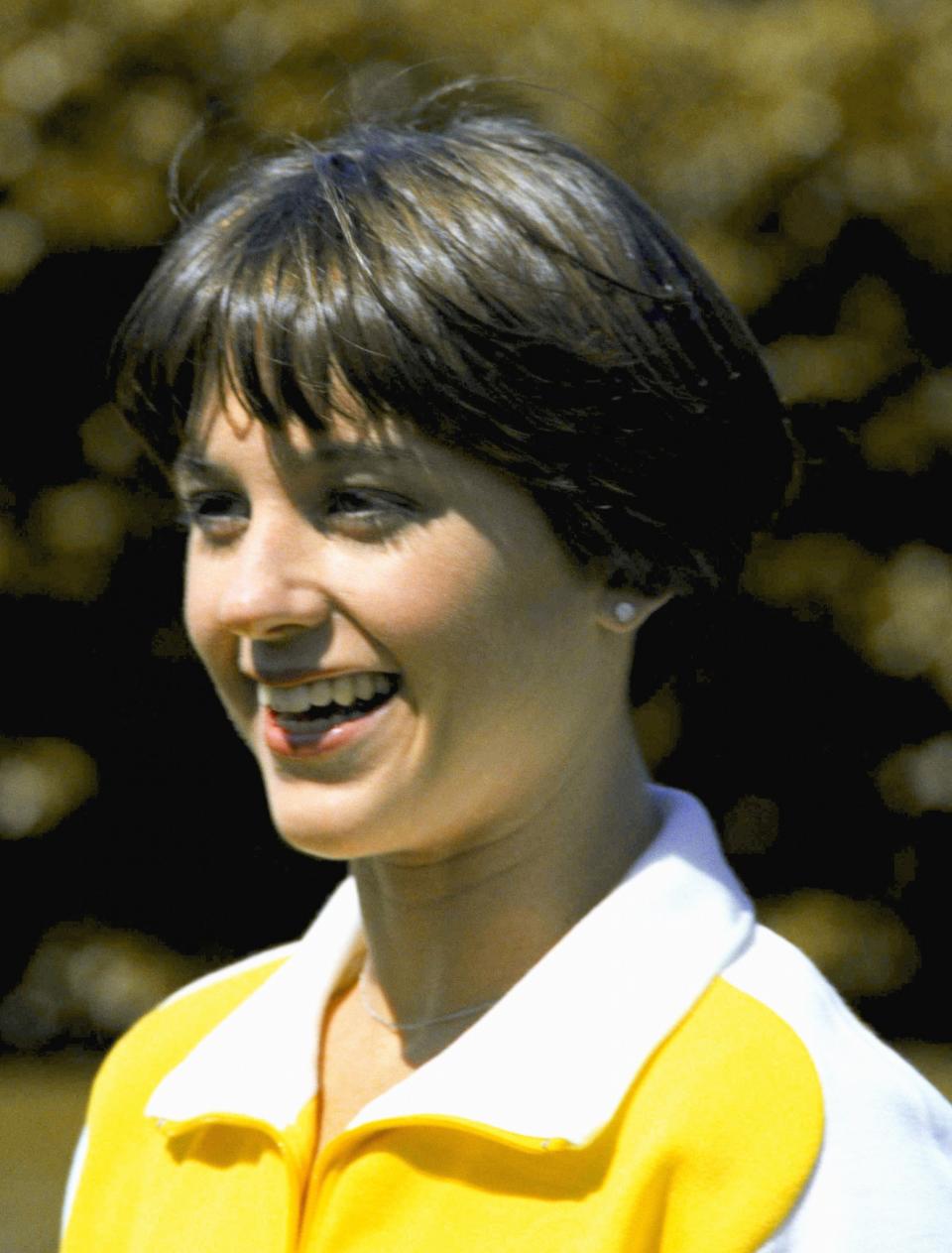 <p>In 1976, Olympic skater Dorothy Hamill made ‘the wedge’ haircut a thing. Women worldwide rushed to replicate the athlete’s cropped look, making short hair very popular.<em> [Photo: Rex Features]</em> </p>