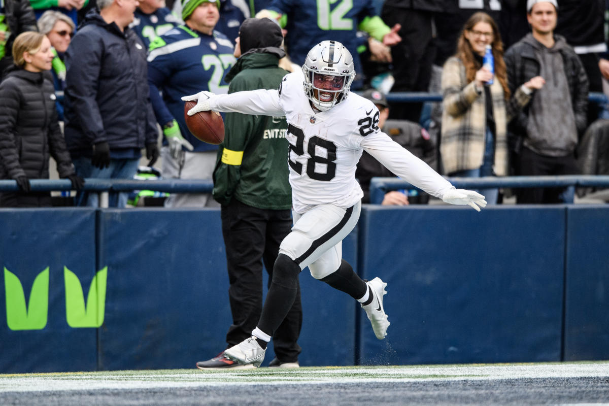 NFL on X: .@iAM_JoshJacobs' huge Week 12 got him the top spot