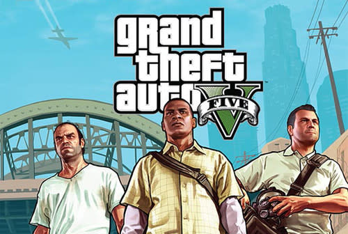 Grand Theft Auto V - GTA V - GTA 5 PS3 - Rockstar Games - GTA