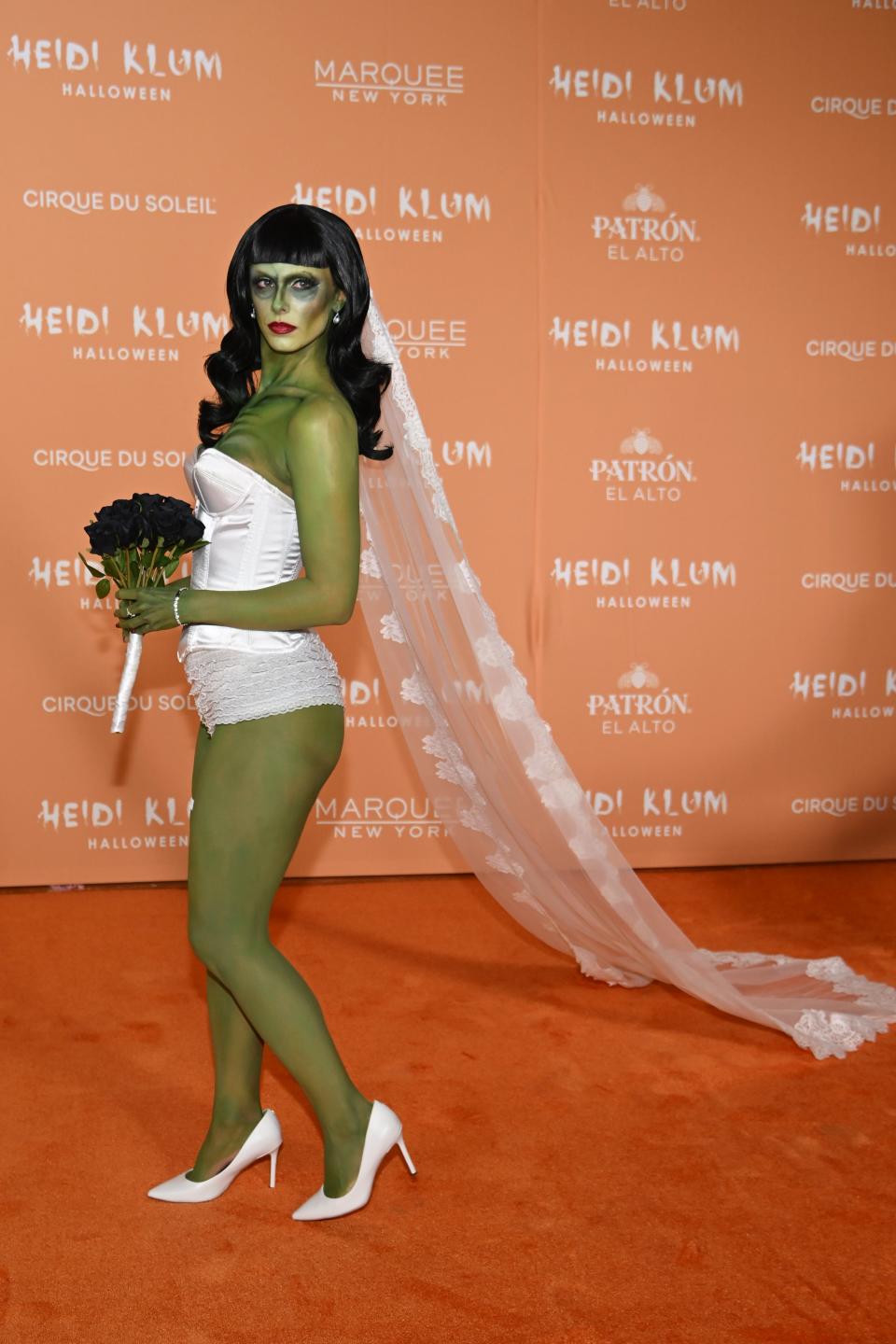 Carmella Rose as bride of Frankenstein.