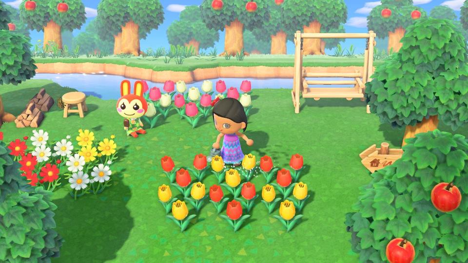 A scene from 'Animal Crossing: New Horizons' for Nintendo Switch