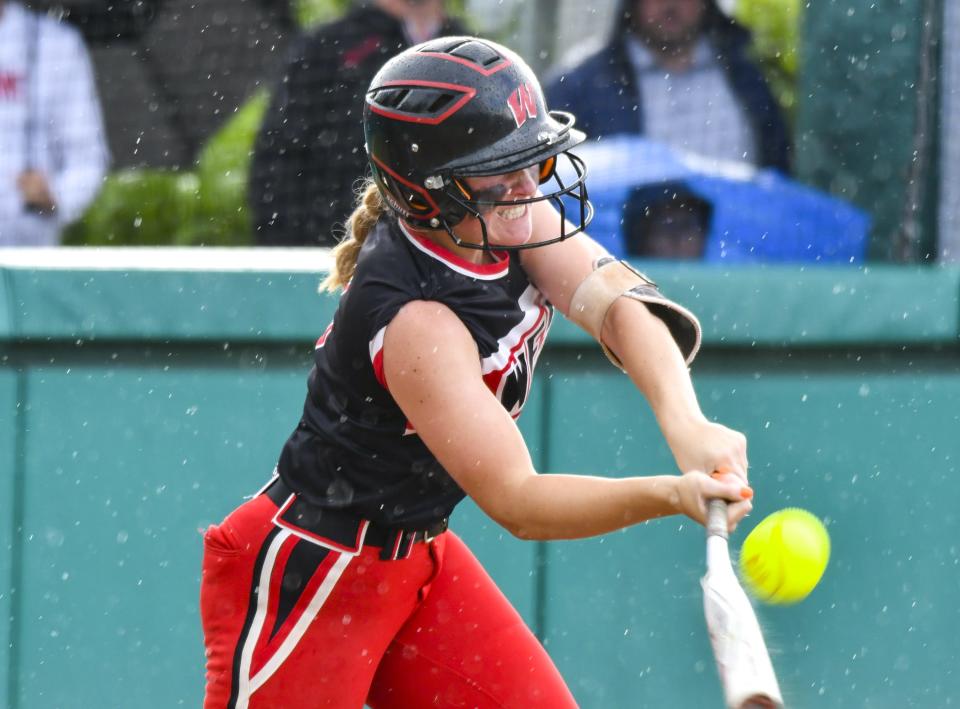 Lakota West senior Molly Grace leads the GMC in RBIs this season.