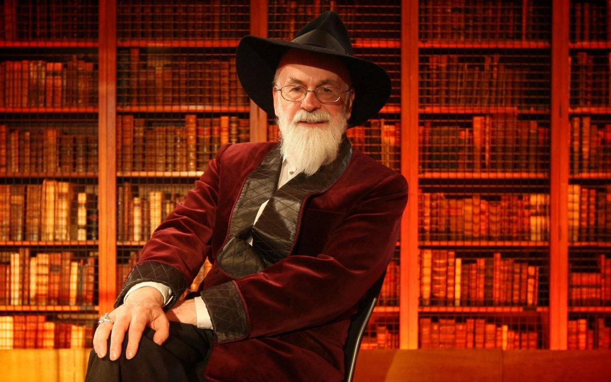 Terry Pratchett in 2010 - PA