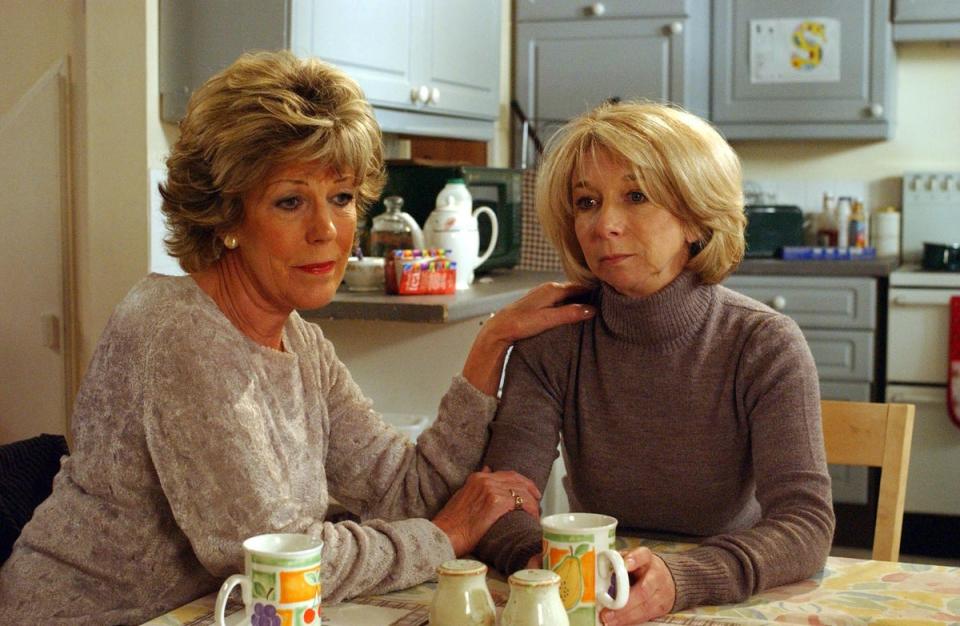 Gail with her mother Audrey Roberts (Sue Nicholls) (Shutterstock)