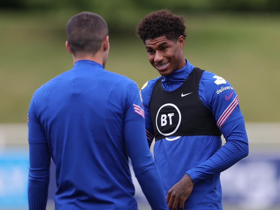 England and Manchester United forward Marcus Rashford (Getty Images)