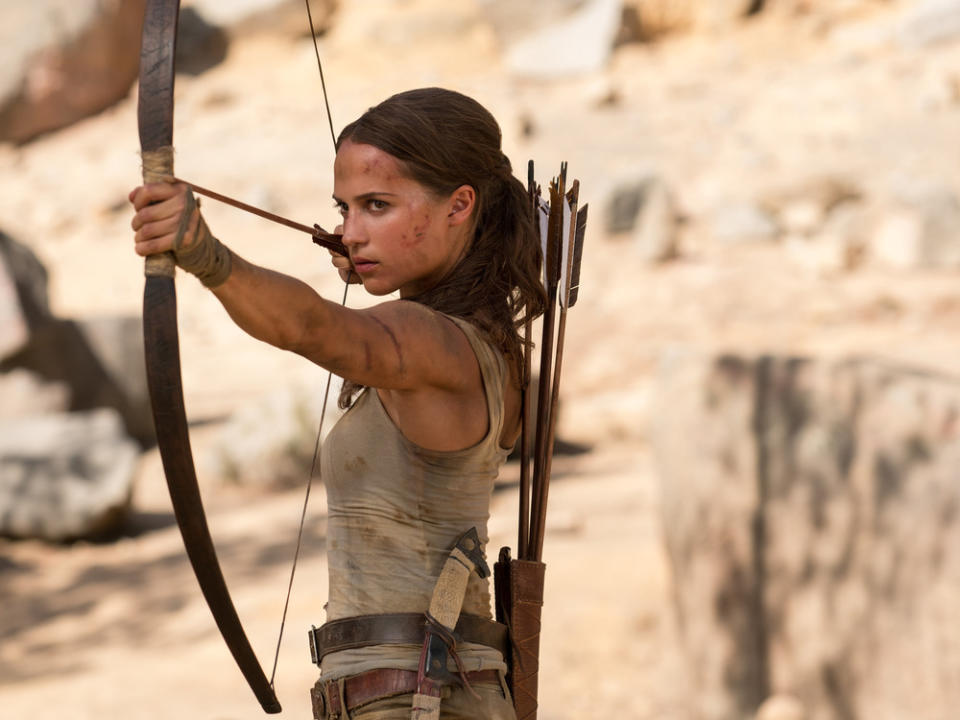 Alicia Vikander als Lara Croft in "Tomb Raider" (Bild: 2017 Warner Bros. Entertainment Inc. and Metro-Goldwyn-Mayer Pictures Inc. All Rights Reserved.)