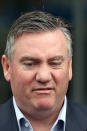 Eddie McGuire is used to copping a bit of flak on social media but that went into overdrive after he referred to Kane Cornes as an 'old c***' in a post-match interview. Re-live it right here